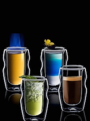 Bergner Set of 4 Double Walled Shot Glasses - Image 1 of 4