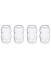 Bergner Set of 4 Double Walled Shot Glasses - Image 4 of 4