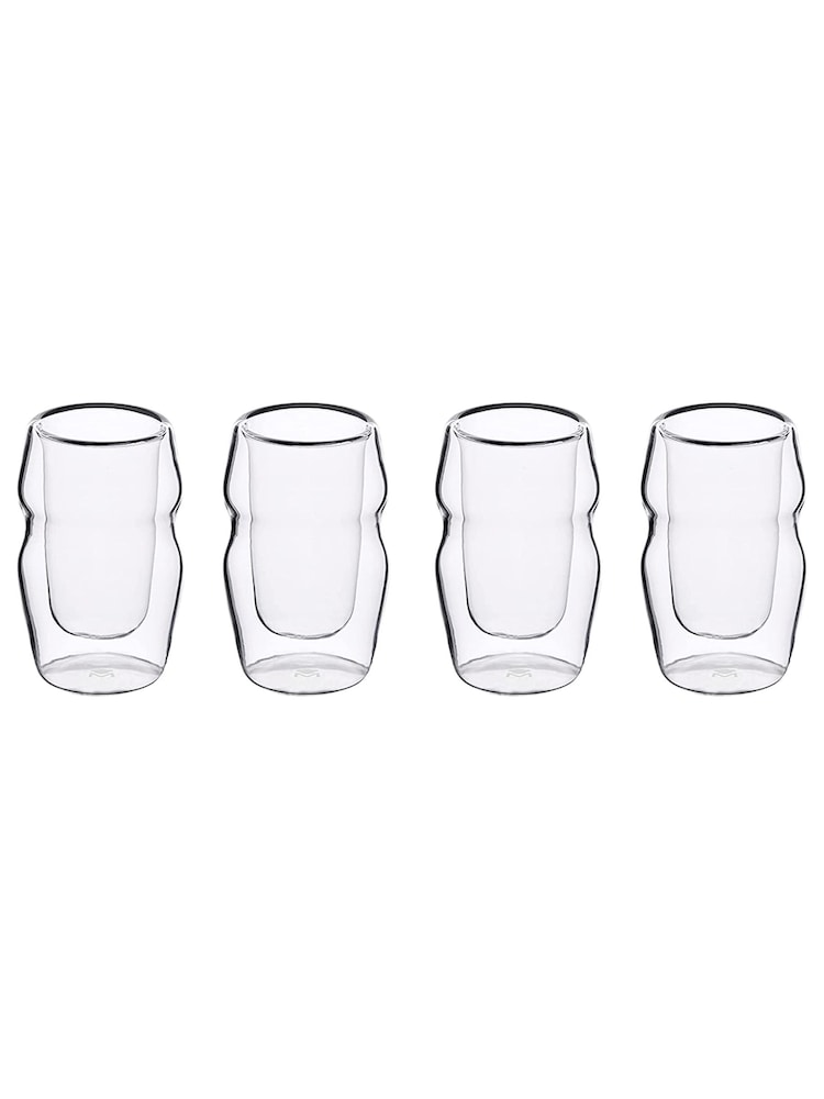 Bergner Set of 4 Double Walled Shot Glasses - Image 4 of 4