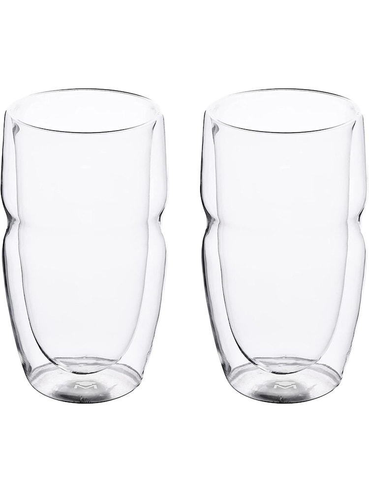 Bergner Set of 2 Double Walled Tumbler High Ball Glasses - Image 4 of 4