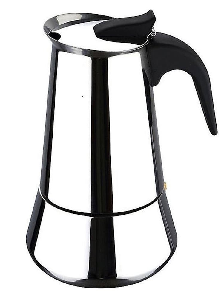 Bergner Silver Espresso Barista Induction Stainless Steel Coffee Maker 6 Cups - Image 4 of 4