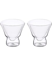 Bergner Set of 2 Double Walled Cocktail Glasses - Image 4 of 4