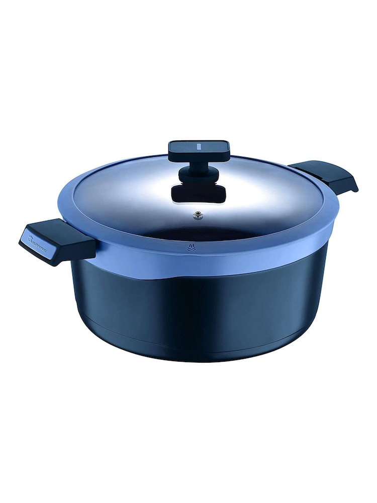 Bergner Blue Gastro Cast Aluminium 7L Casserole with Lid - Image 4 of 4