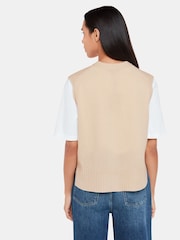 Whistles Cream Wool Sleeveless Tank - Image 2 of 5