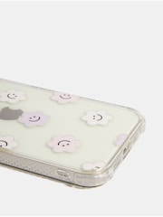 Skinnydip Happy Lilac Daisy iPhone 13 Case - Image 4 of 5