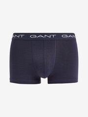 GANT Blue Striped Trunks Gift Box 3 Pack - Image 3 of 9