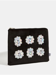 Skinnydip Happy Cloud Black Laptop Case - Image 3 of 5