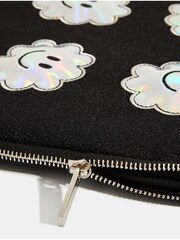 Skinnydip Happy Cloud Black Laptop Case - Image 5 of 5