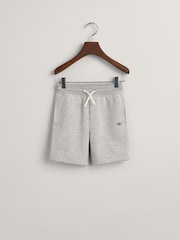GANT Grey Kids Shield Sweat Shorts - Image 1 of 3