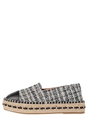 Lipsy Black Flat Chunky Flatform Espadrille Shoes - Image 5 of 5