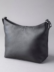 Lakeland Leather Black Grasmere Leather Cross-Body Bag - Image 1 of 6