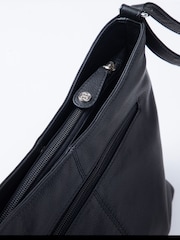 أسود - حقيبة تعلق حول الجسم Grasmere من Lakeland Leather - صورة 7 من 7