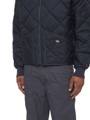 Dickies Blue Diamond Quilted Nylon Jacket - Image 6 of 6