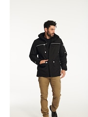 Caterpillar Insulated Work Black Jacket - Image 4 of 4