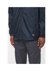 Dickies Blue Fleece Lined Nylon Hooded Jacket - Image 4 of 6