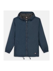 Dickies Blue Fleece Lined Nylon Hooded Jacket - Image 5 of 6
