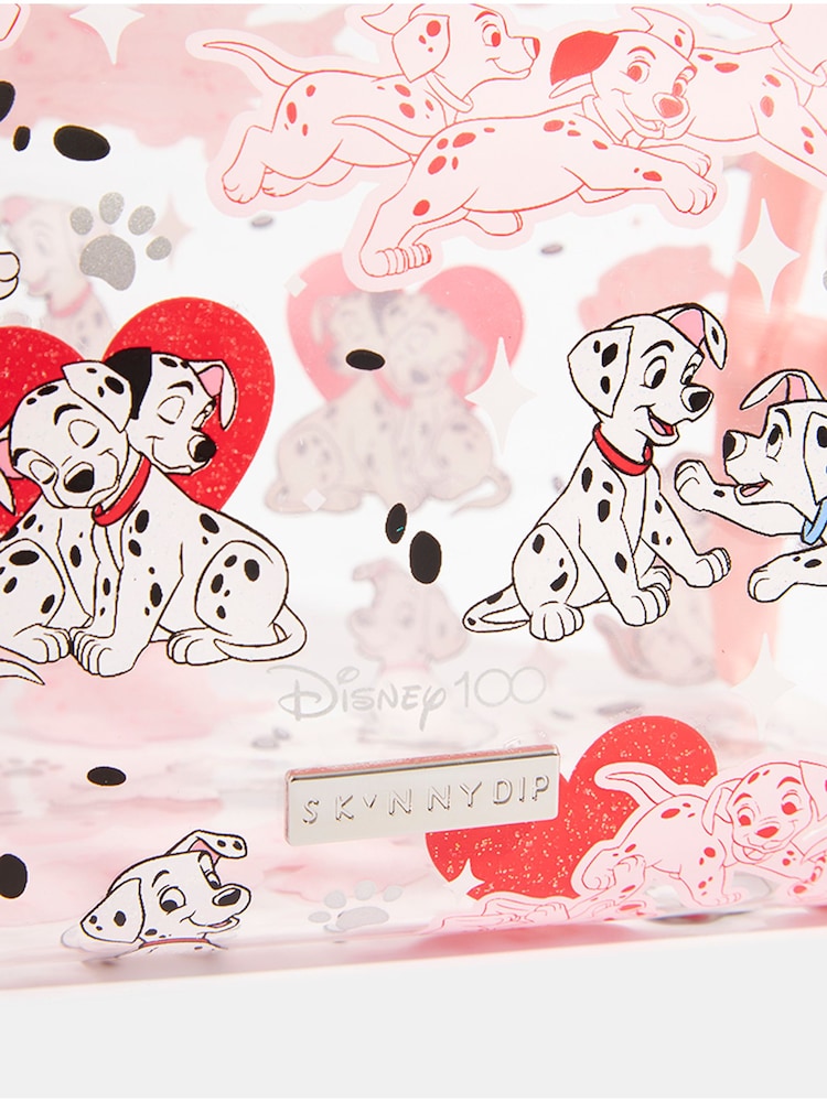 Skinnydip Disney 101 Dalmatians 100 Makeup White Bag - Image 6 of 6