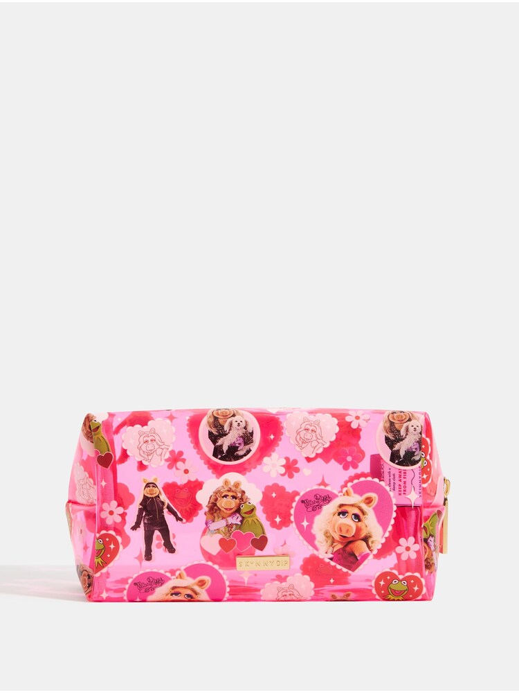 Skinnydip Pink Disney Miss Piggy Makeup Bag - Image 2 of 5