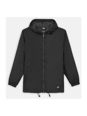 Dickies Fleece Lined Nylon Black Hooded Jacket - Image 5 of 6