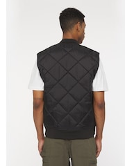 Dickies Diamond Black Quilted Vest - Image 2 of 5
