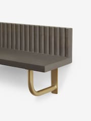 Charcoal Grey Valencia Shelf - Image 4 of 6