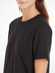 Calvin Klein Black Smooth Cotton T-Shirt - Image 3 of 5