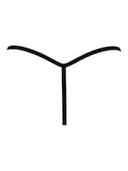 Pour Moi Black/Rose G-String New Romance Bikini Knickers - Image 4 of 4