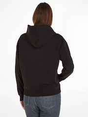 Calvin Klein Black 100% Cotton Hero Logo Hoodie - Image 2 of 5