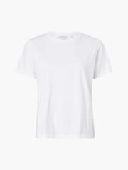 Calvin Klein White Smooth Cotton T-Shirt - Image 4 of 4