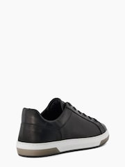 Dune London Black Tie Perf Detail Trainers - Image 3 of 5