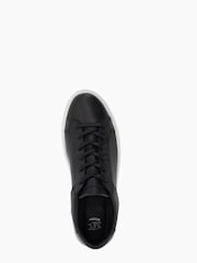 Dune London Black Tie Perf Detail Trainers - Image 4 of 5