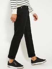 Dune London Black Tie Perf Detail Trainers - Image 5 of 5