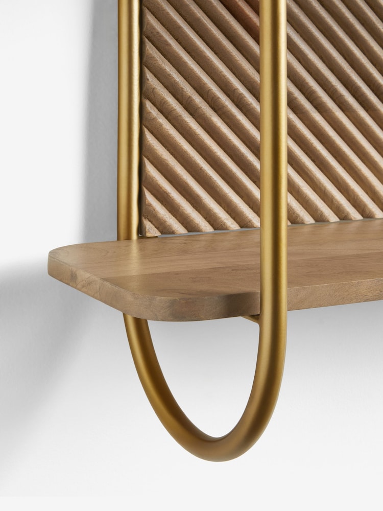 Natural Valencia 2 Tier Shelf - Image 2 of 3