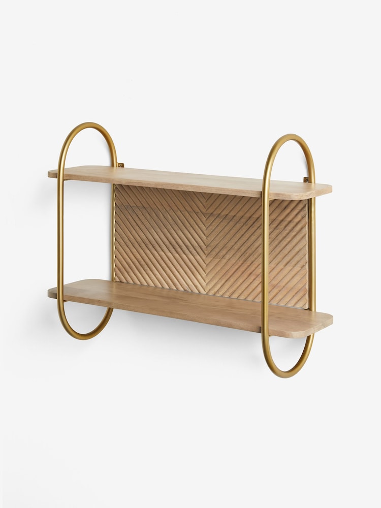 Natural Valencia 2 Tier Shelf - Image 3 of 3