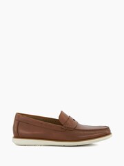 Коричневый - Стандартный крой - Лоферы Dune London Berkly - Изображение 2 из 5