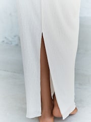 White Co-ord Midi Skirt - Image 5 of 6