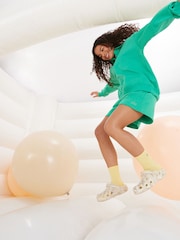 Crocs Cream Classic Unisex Marbled Clogs - Image 2 of 3