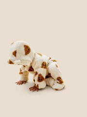 Mori Cream Teddy Bear Recycled Sherpa Pramsuit - Image 1 of 5