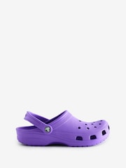 Crocs Galaxy Purple Adults Classic Clogs - Image 1 of 5
