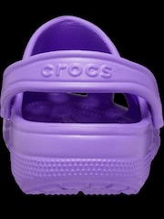 Crocs Galaxy Purple Adults Classic Clogs - Image 3 of 5