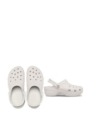 Crocs Grey Classic Platform Glitter Clogs - Image 7 of 8