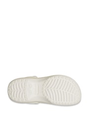 Crocs Grey Classic Platform Glitter Clogs - Image 8 of 8