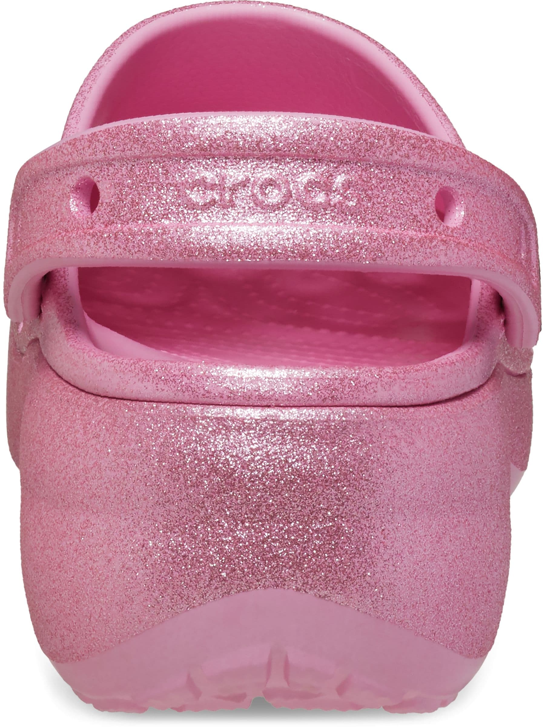 Buy Crocs Pink Classic Platform Glitter Clogs from Next Luxembourg
