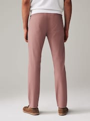 Pink Skinny Fit Stretch Chino Trousers - Image 4 of 9