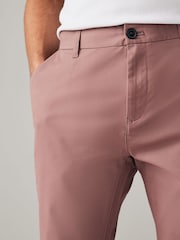 Pink Skinny Fit Stretch Chino Trousers - Image 5 of 9