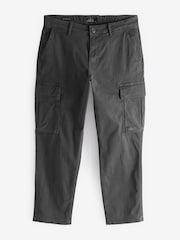 Dunkel Khaki/Grün - Cargohose in regulärer Passform - Bild 7 von 11