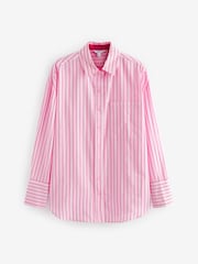 Pink Stripe Oversized Shirt - Image 6 of 7