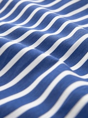Cobalt Blue Stripe Oversized Shirt - Image 6 of 6