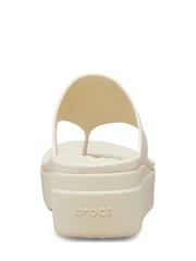 Crocs Cream Brooklyn Flip Sandals - Image 2 of 5