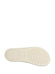 Crocs Cream Brooklyn Flip Sandals - Image 3 of 5